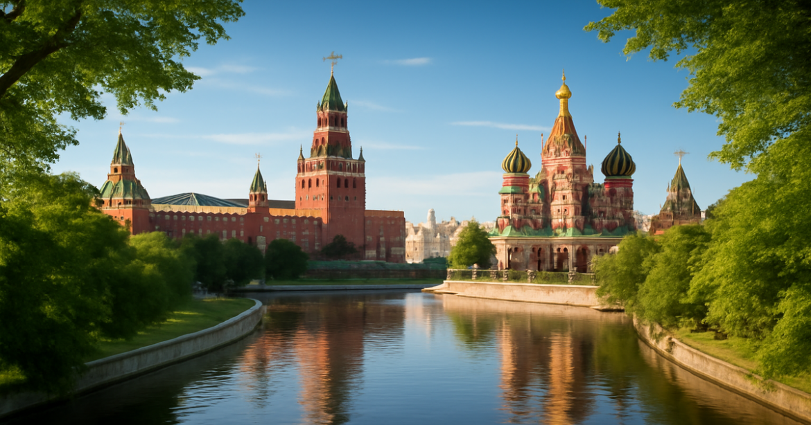 Beautiful view of Russia's landmarks, perfect for understanding how to get a виза в Россию.