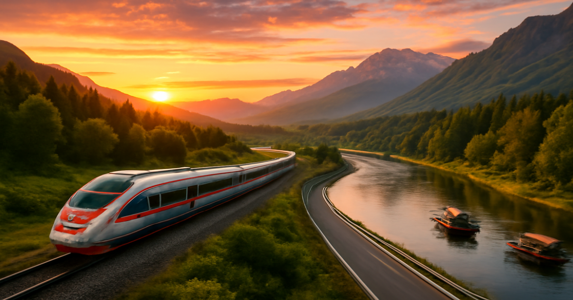 Explore transport in Russia with stunning landscapes and diverse travel options.
