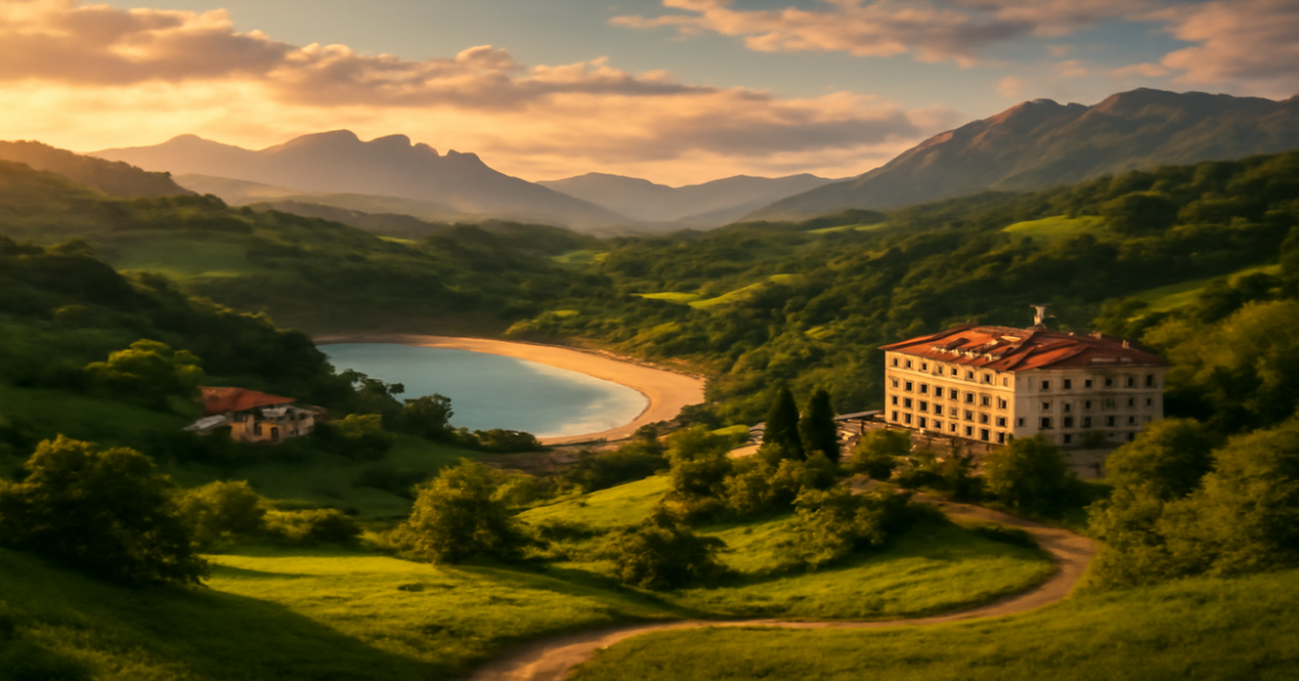 Stunning European landscape representing виза в Европу travel opportunities.