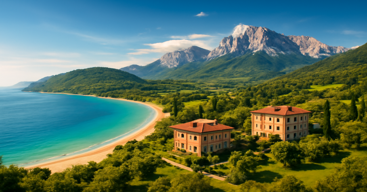 Beautiful European landscape inspiring travel for those seeking виза в Шенген.