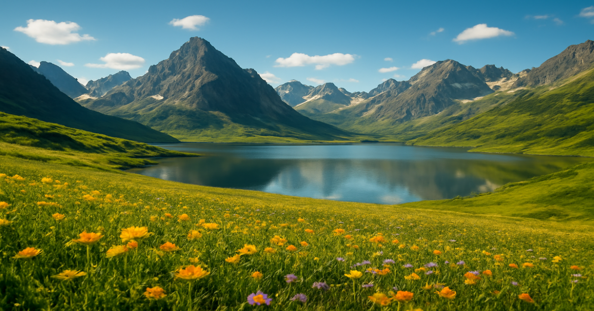 Explore stunning курорты для активного отдыха in Russia with breathtaking mountain landscapes.