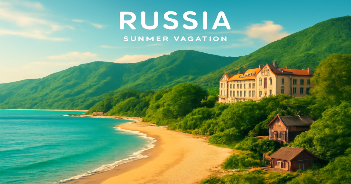 Explore отдых в России летом with beautiful beaches and mountains in a stunning travel destination.