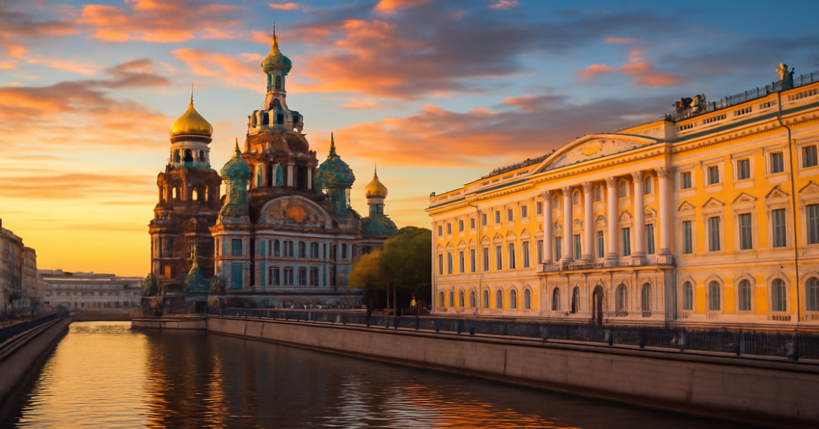 Explore the breathtaking Санкт-Петербург достопримечательности in this stunning travel image.
