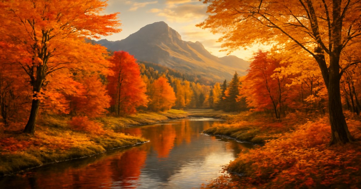 Explore stunning путешествия по России осенью with vibrant autumn landscapes and serene nature views.