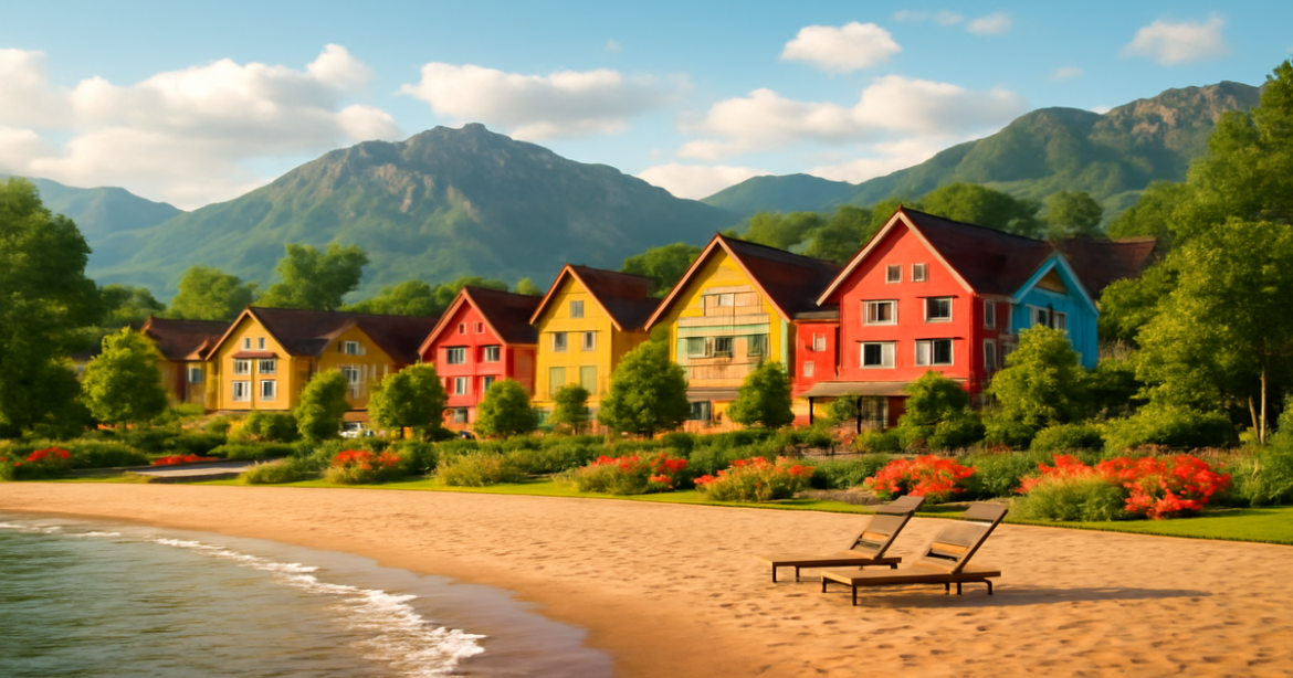 Explore stunning семейные курорты России with beautiful landscapes and family-friendly amenities.