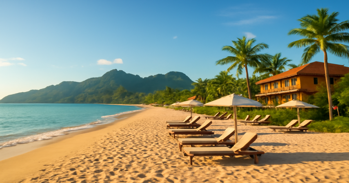 Explore stunning travel destinations for семейный отдых with beaches and mountains perfect for families.