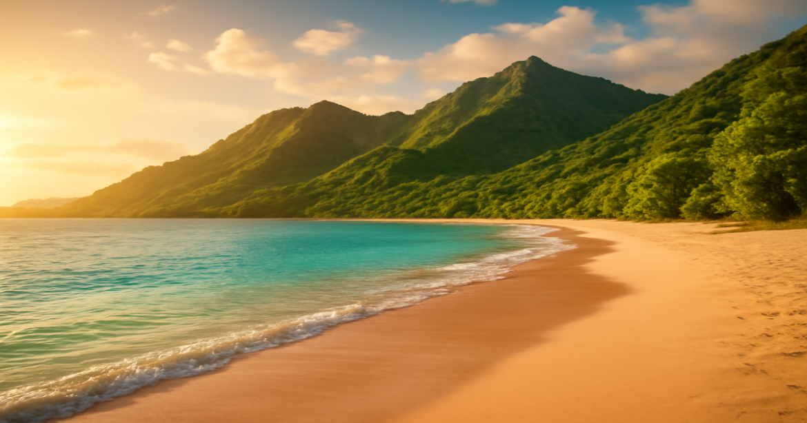 Stunning beach landscape perfect for одиночные путешествия inspiration in 2026.