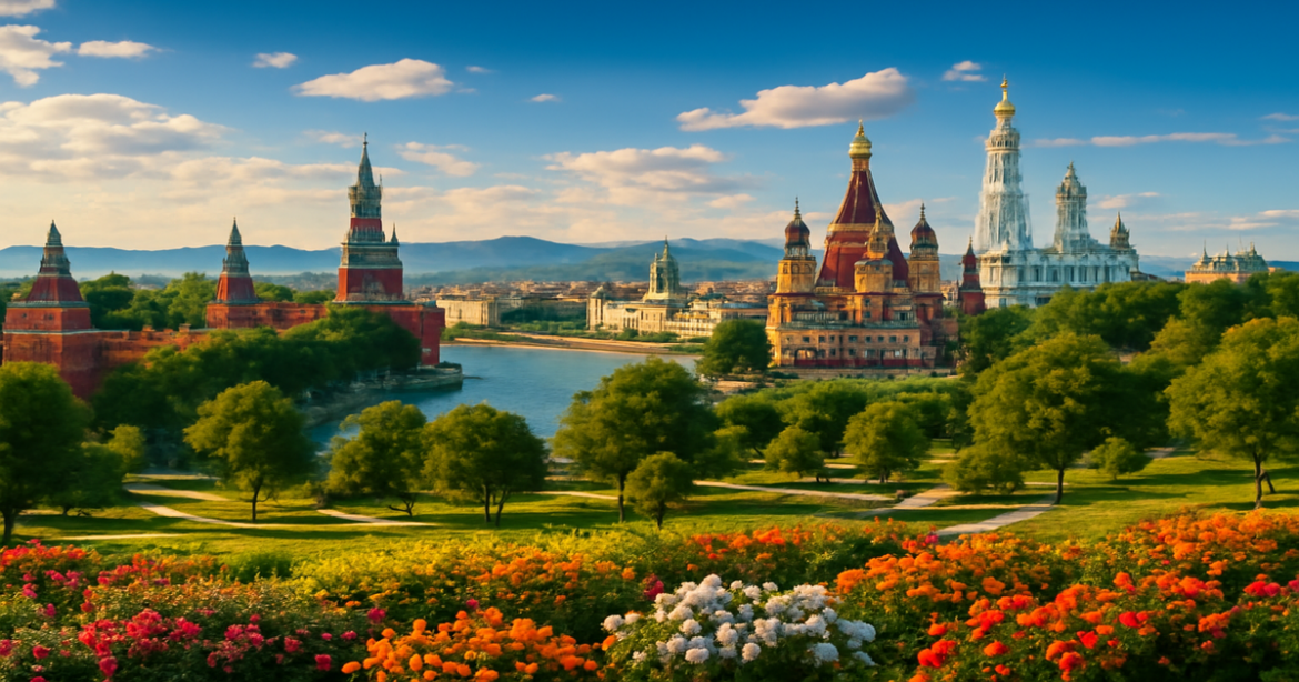 Explore stunning travel destinations in Russia, featuring beautiful cities and nature landscapes.