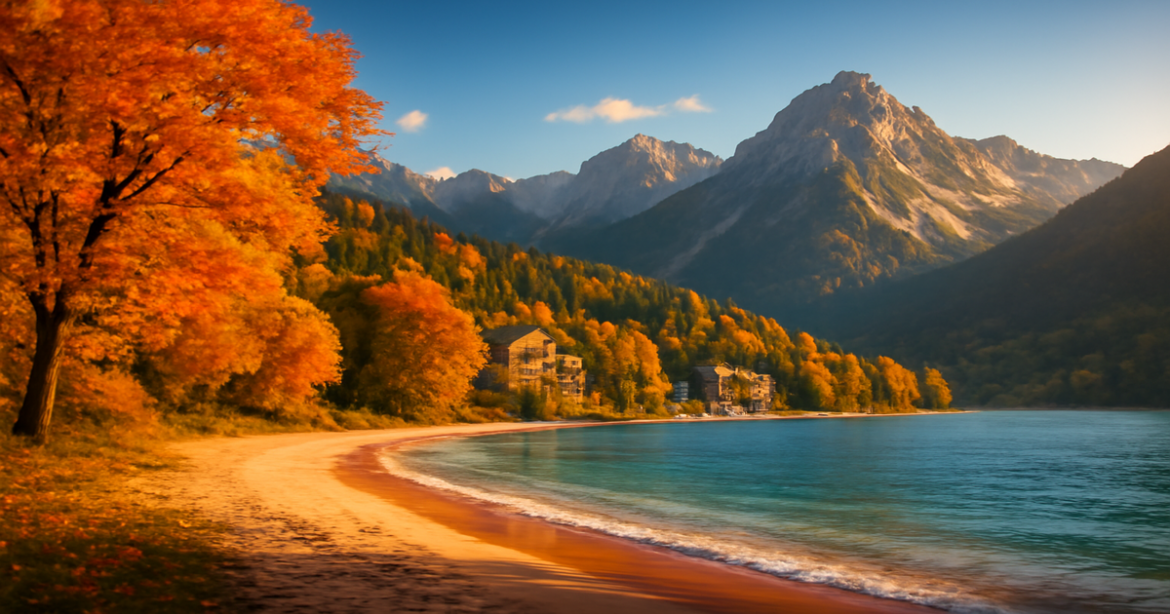 Explore beautiful autumn landscapes perfect for осенний отдых in Europe and Asia.