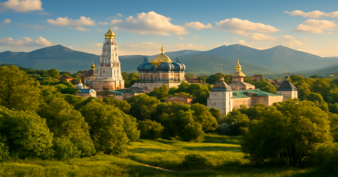 Explore beautiful travel destinations for однодневные поездки из Москвы, featuring historic architecture and nature.