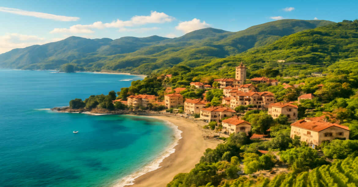 Inspiring image of a beautiful Italian coastline for a поездка в Италию article.