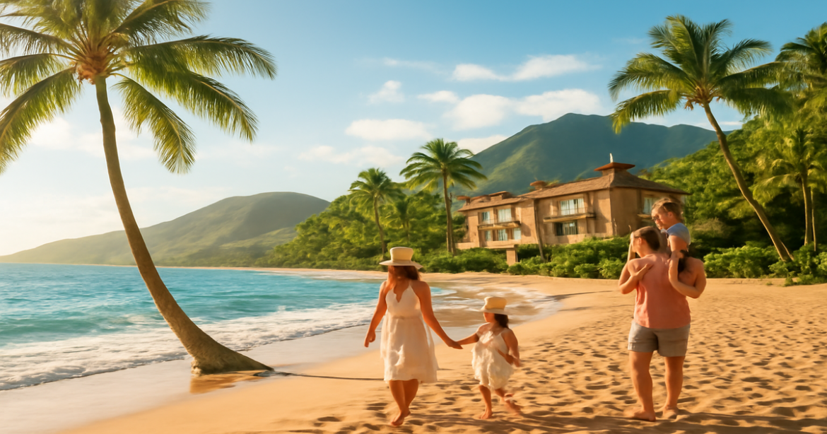 Explore beautiful beach destinations for an unforgettable отпуск с детьми in 2026.