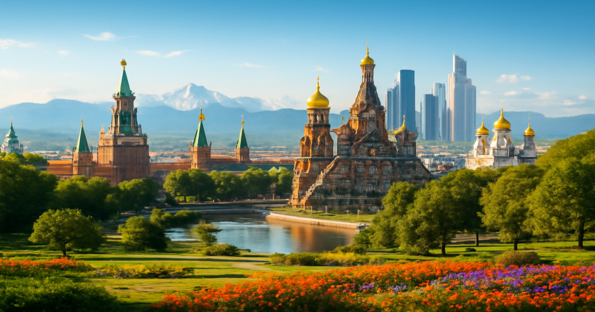 Explore the stunning cities of Russia, showcasing diverse landscapes and cultural landmarks.