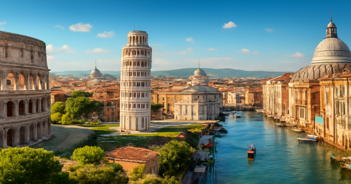 Discover the beauty of города Италии with stunning architecture and vibrant landscapes.