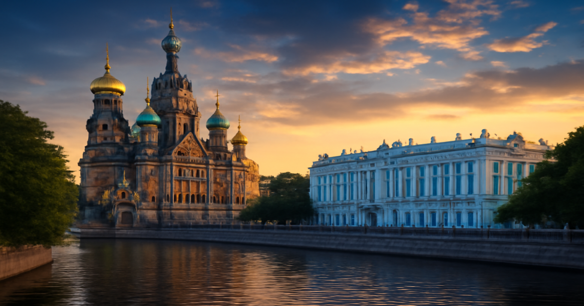 Discover the beauty of Санкт-Петербург with iconic landmarks and stunning architecture.