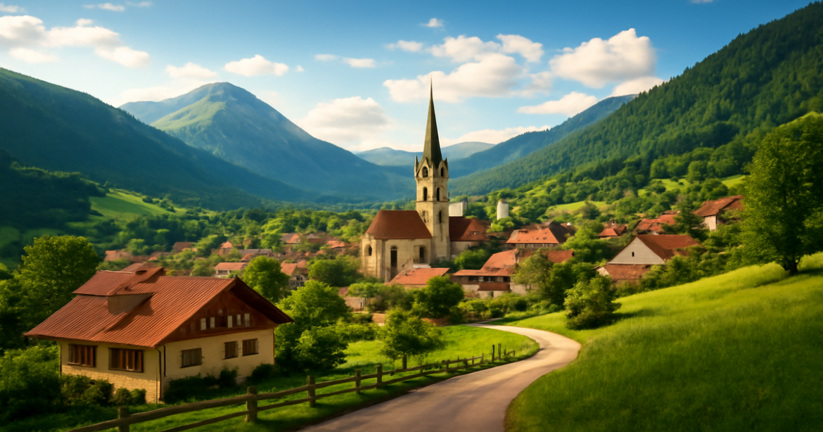 Explore the essence of экономное путешествие Европа with beautiful landscapes and charming destinations.