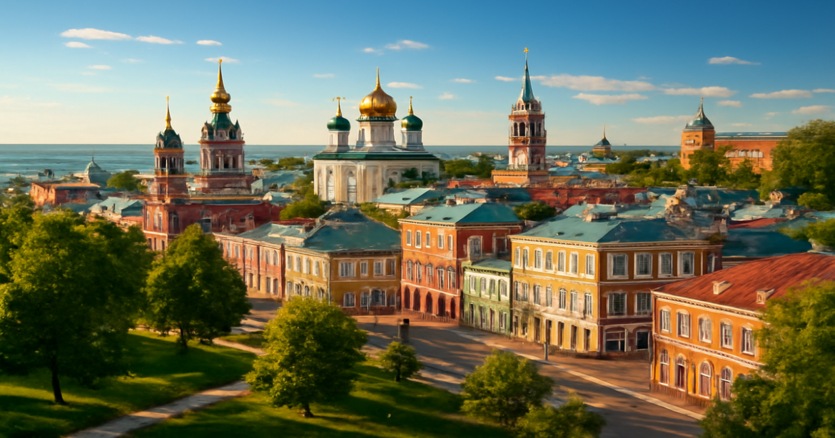 Explore vibrant cities for a weekend getaway in Russia, showcasing beautiful landscapes and architecture.