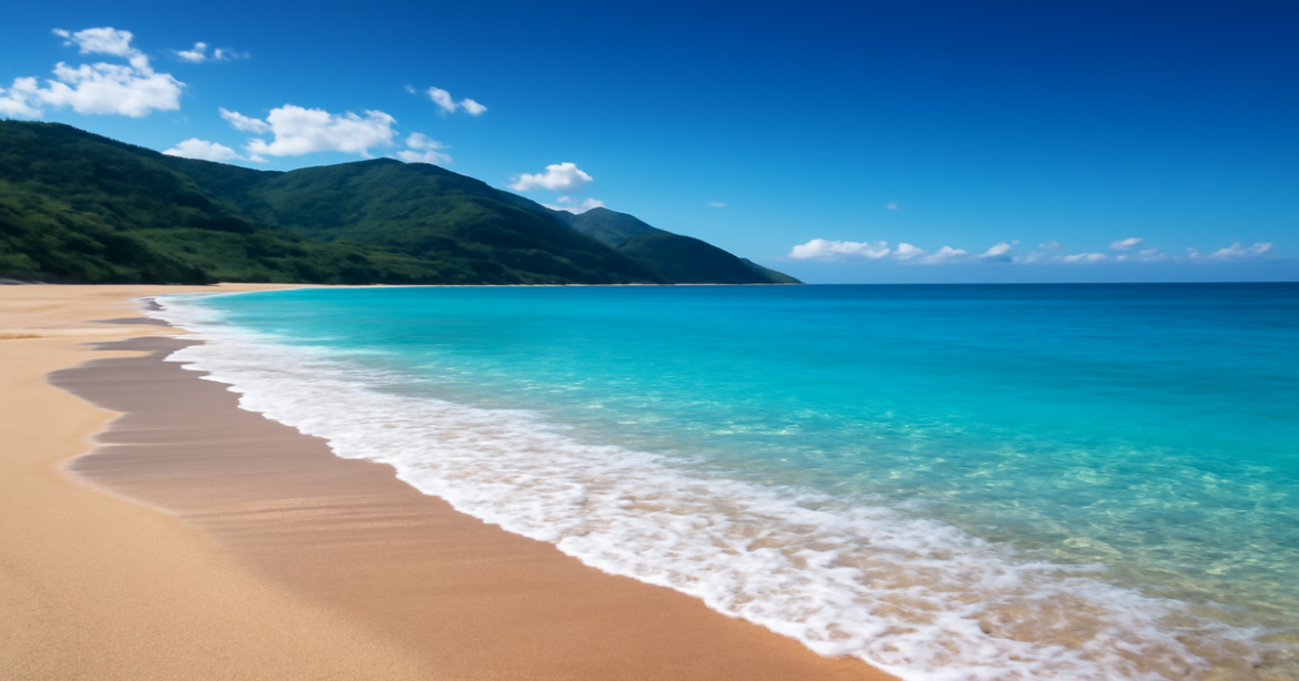 Explore the лучшие пляжи Краснодарского края with stunning views and serene landscapes.