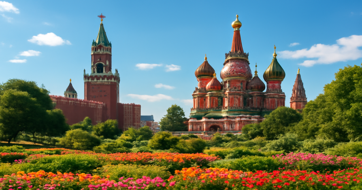 Explore the unique достопримечательности Москвы in this vibrant and inspiring travel image.