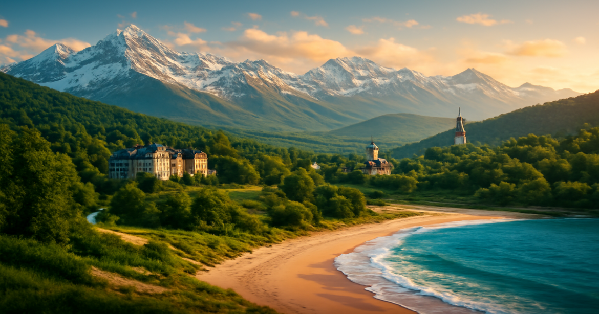 Explore stunning touristические маршруты in Russia with picturesque landscapes and travel destinations.