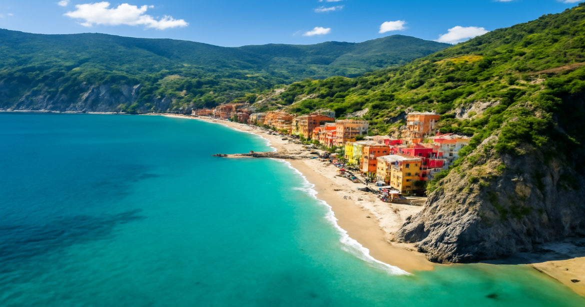Stunning Italian coastal view, perfect for travel inspiration about виза в Италию.