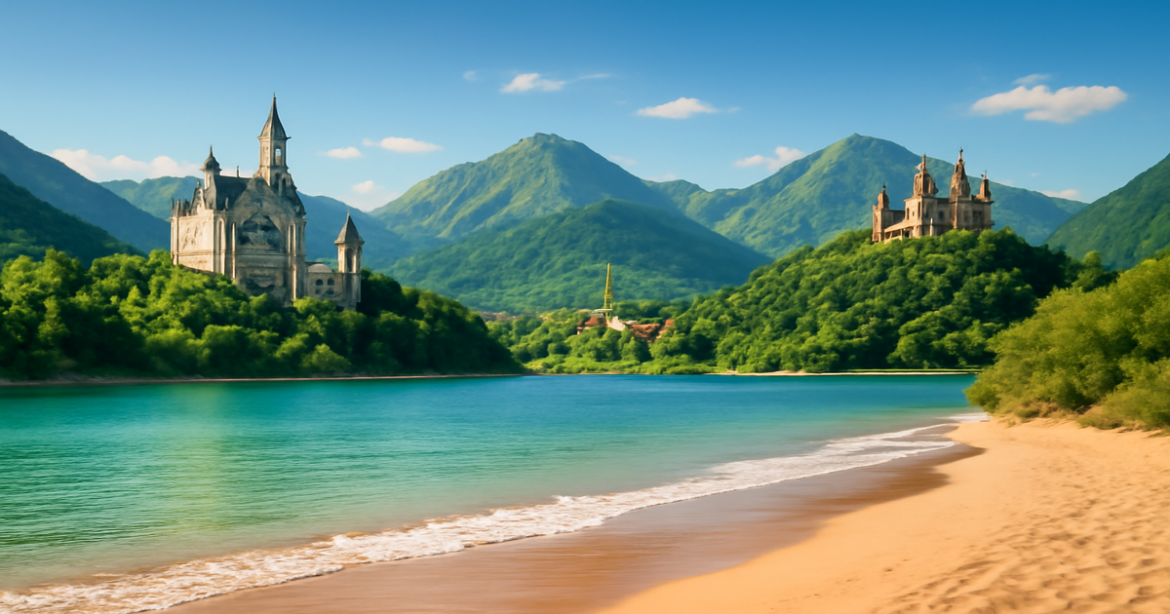 Stunning European landscape showcasing travel destinations and визовые требования для Европы.
