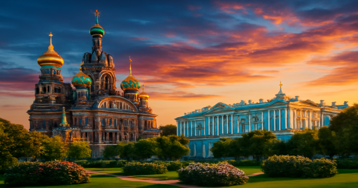 Explore the достопримечательности Санкт-Петербурга, showcasing its stunning architecture and rich culture.