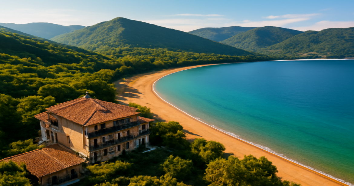 Discover breathtaking budgetные курорты in Russia, featuring stunning beaches and mountains for affordable travel.