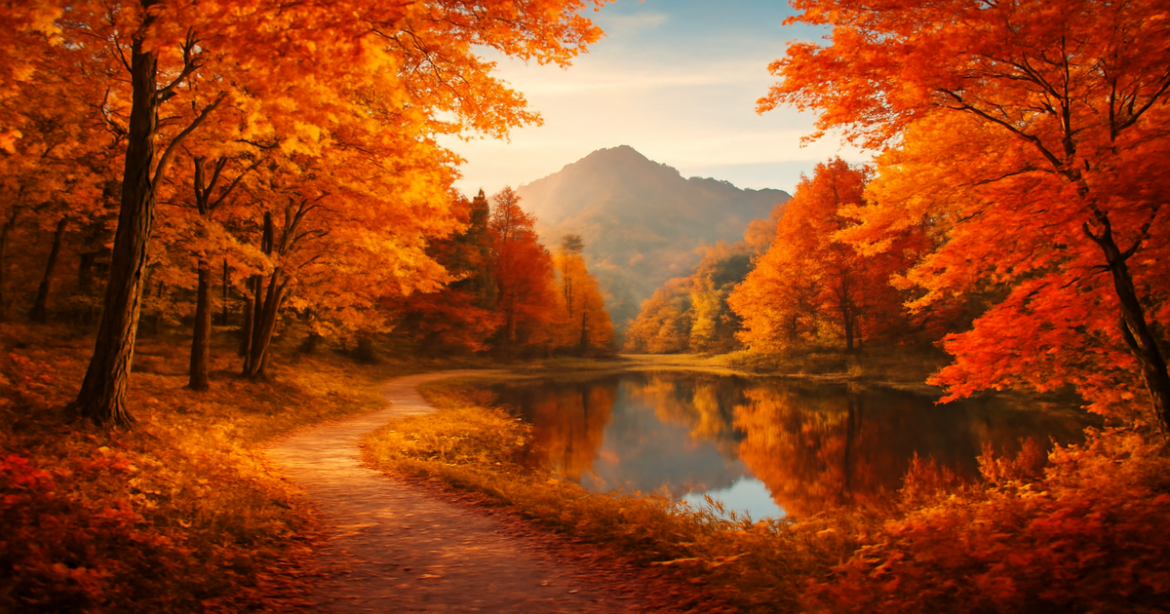 Explore stunning осенние путешествия with vibrant autumn landscapes and beautiful nature scenes.
