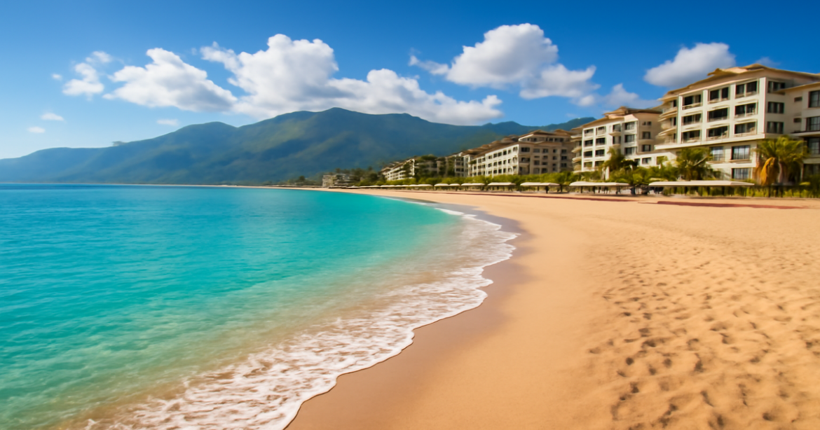 Discover the beauty of отпуск на Черном море with stunning beaches and resorts in a captivating landscape.