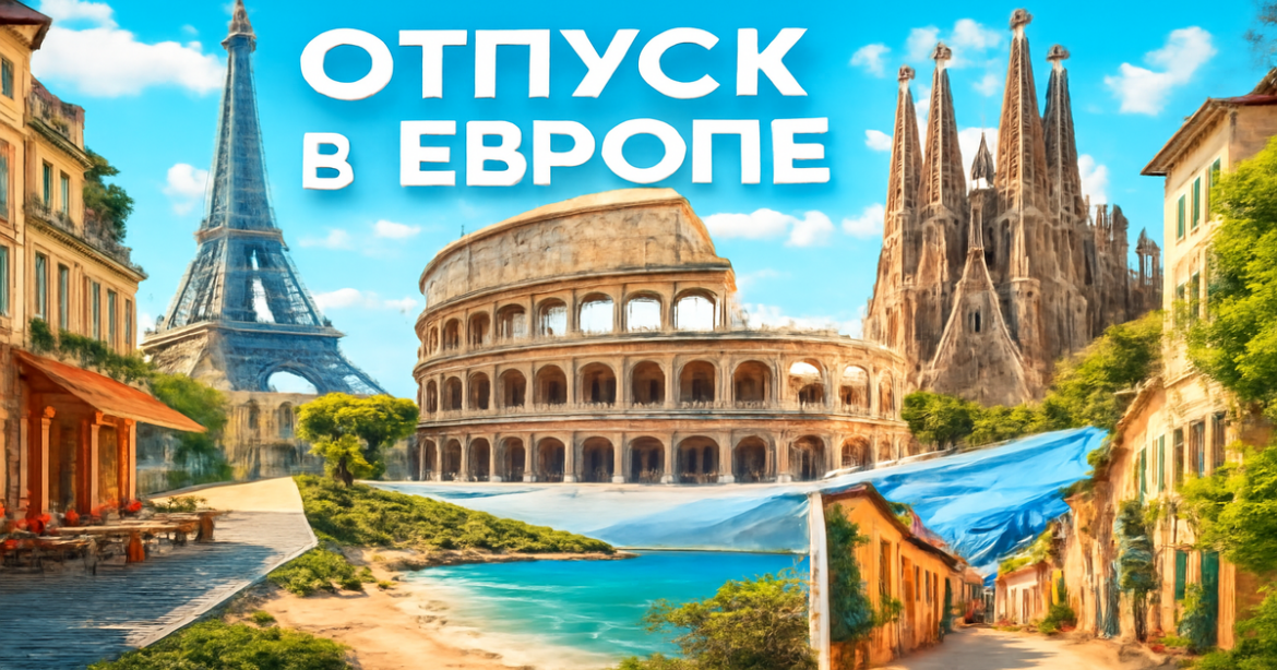 Explore the best cities for отпуск в Европе with this stunning travel image showcasing iconic landmarks.