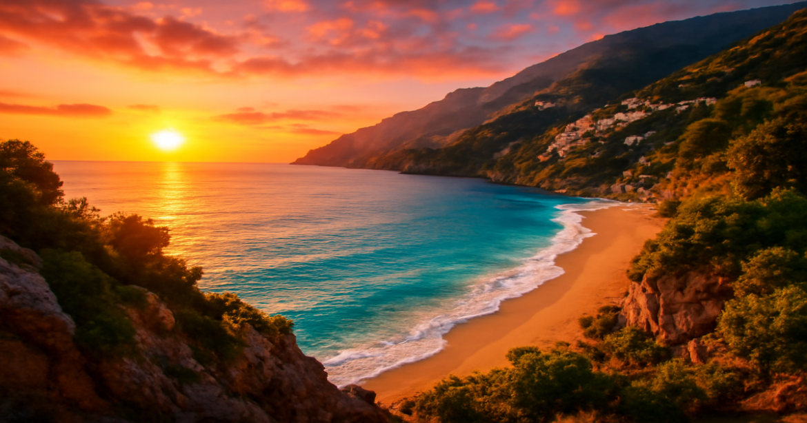 Stunning Italian coastline showcasing the beauty of Italy and perfect for visa in Италию travelers.
