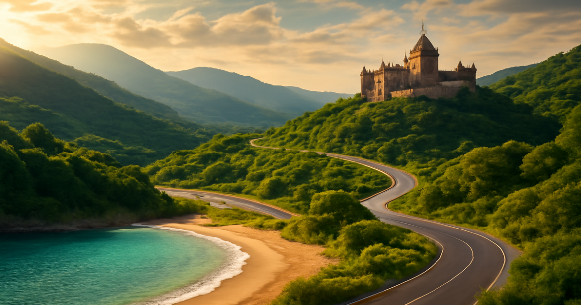 Explore breathtaking touristические маршруты по Европе with stunning landscapes and historical sites.