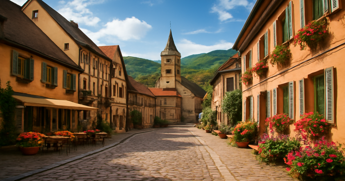 Stunning European landscape showcasing travel destinations relevant to туристическая виза в Европу.